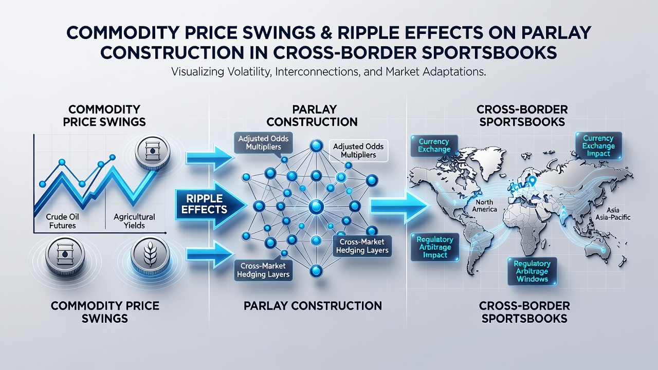 Global map highlighting cross-border sportsbook connections and commodity trade routes