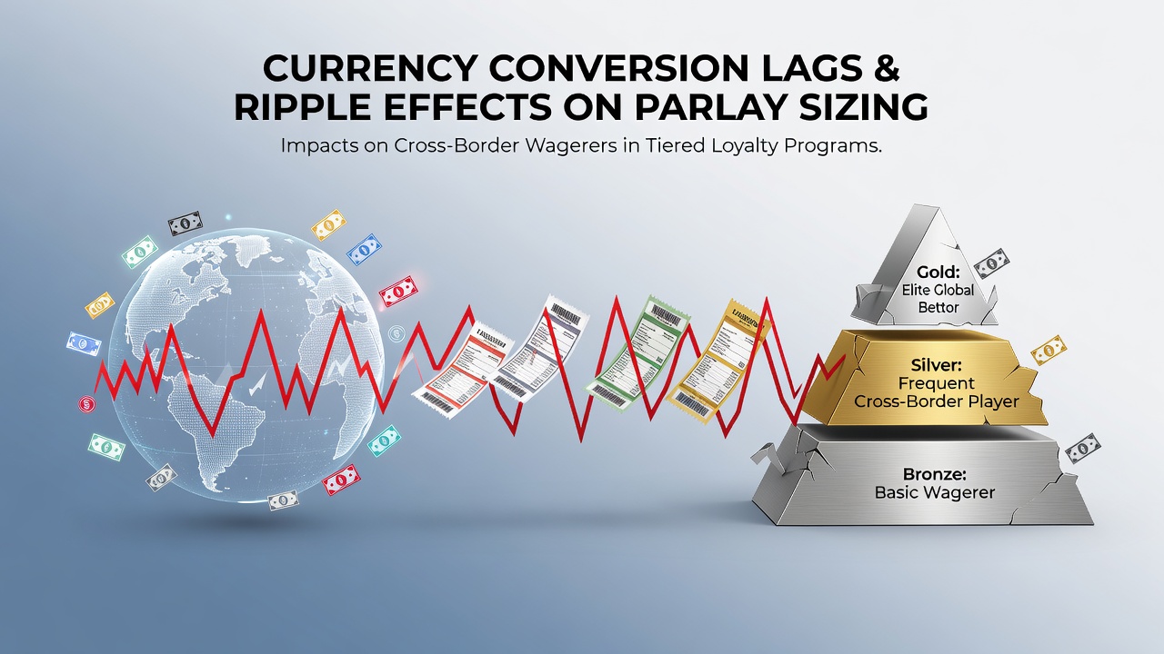 Cross-border bettors reviewing parlay options on mobile devices during currency processing delays