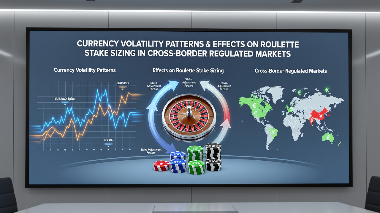 Illustration of roulette table interface with currency conversion indicators and stake adjustment options