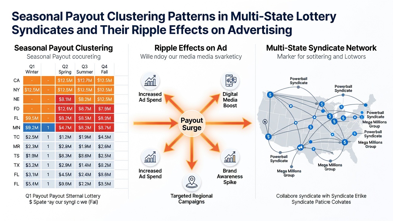 Chart showing casino table minimum adjustments following lottery payout clusters